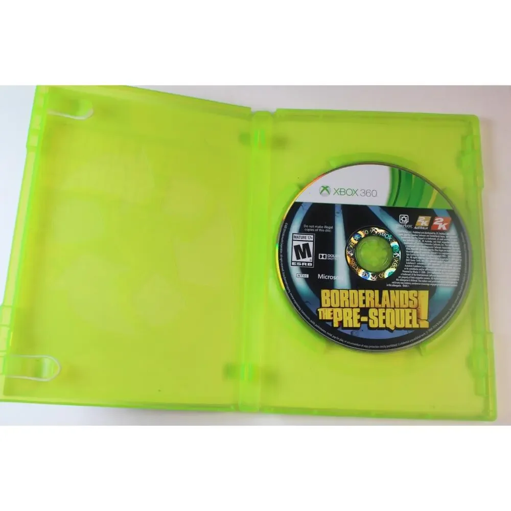 3 game bundle/lot: Borderlands 1&2 Pre-Sequel (Microsoft Xbox 360) Tested